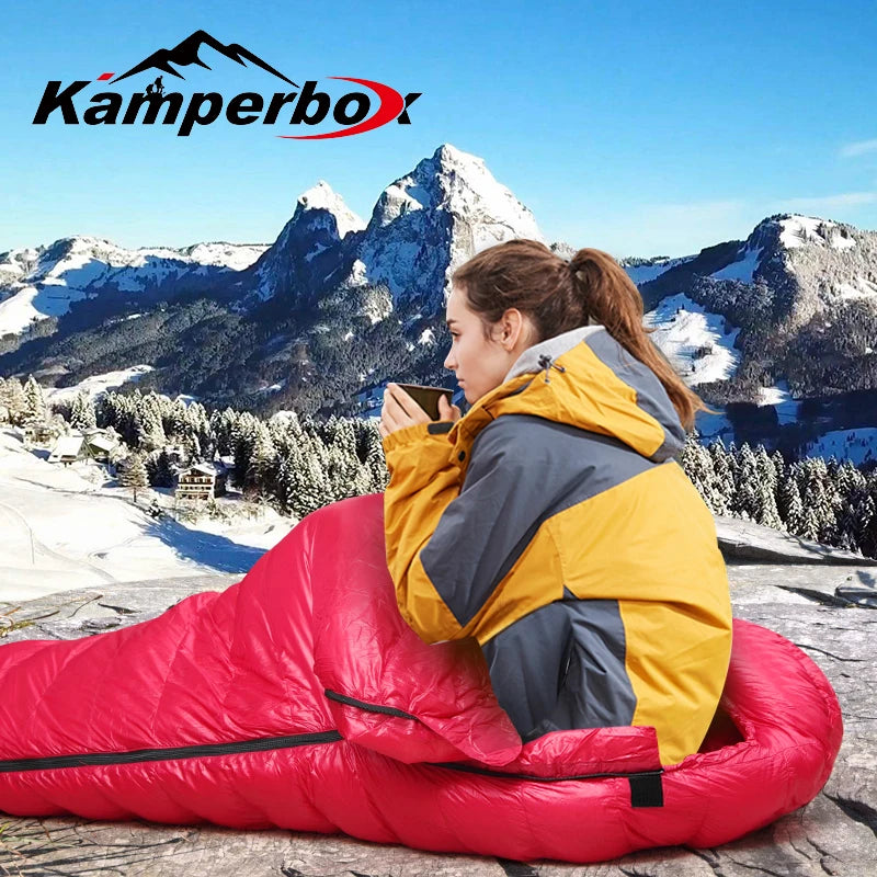 Sleeping Bag Winter Sleeping Bag Ultralight Equipment CW1100 Washable
