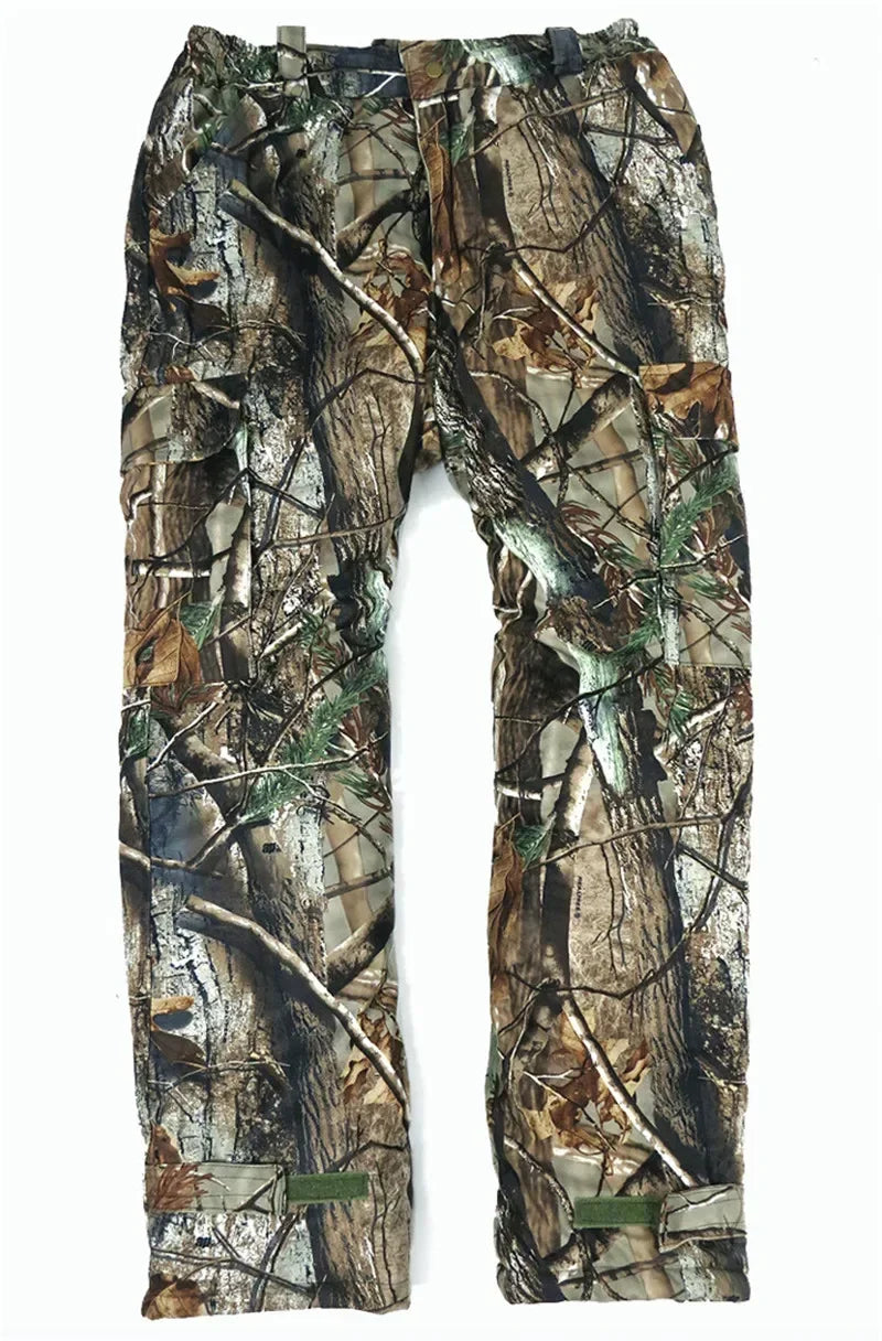 High Quality Man Winter  Camouflage Ghillie Suit Outdoor Cold Weather Suit.