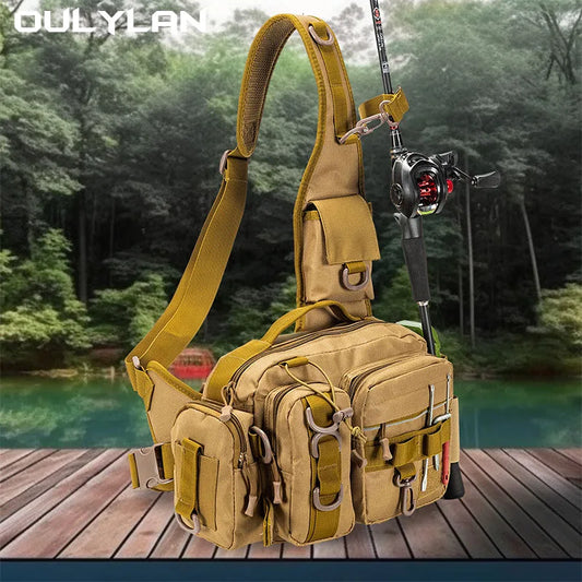 Shoulder Bag Climbing, Hiking, Daypack Fishing Backpack