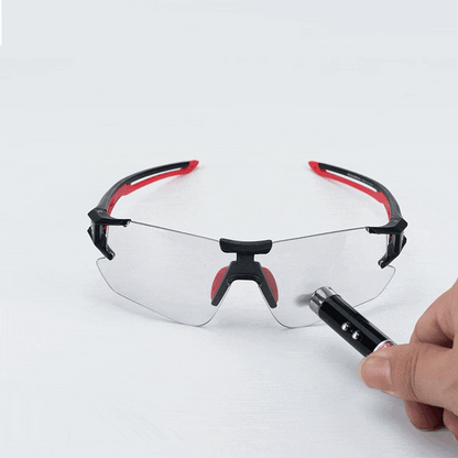 ROCKBROS Photochromic Cycling Glasses UV400 Outdoors Sports Bicycle Sunglasses Frameless Bike Glasses Goggles Technical Eyewear