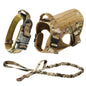 Tactical Dog Harness Leash Collar Pouches for Medium Large Dogs Training.