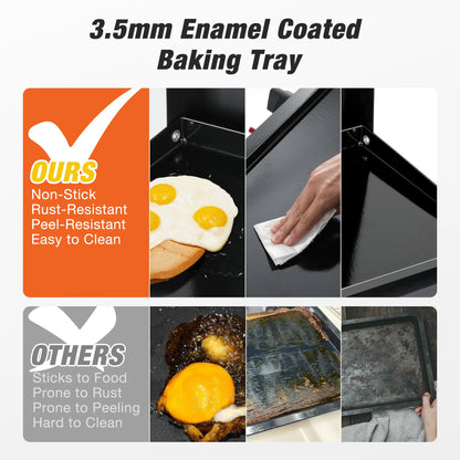 Outdoor Camping Grill 3 Burner BBQ Propane Gas Grill, 24,600 BTU Stainless Steel Patio Garden Barbecue Grill with Stove