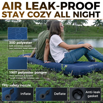 Sleeping Pad, Ultralight Inflatable Sleeping Pad.