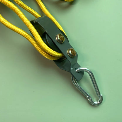 Stainless Steel Gambrel & Hoist Pulley Lifting System.