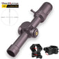 HD 1.2-6X24  Compact Riflescope SFP R&G Illumination 1/5 MIL Glass Etched Reticle.