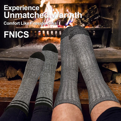 3 Pairs Men Women Merino Wool Crew Socks .