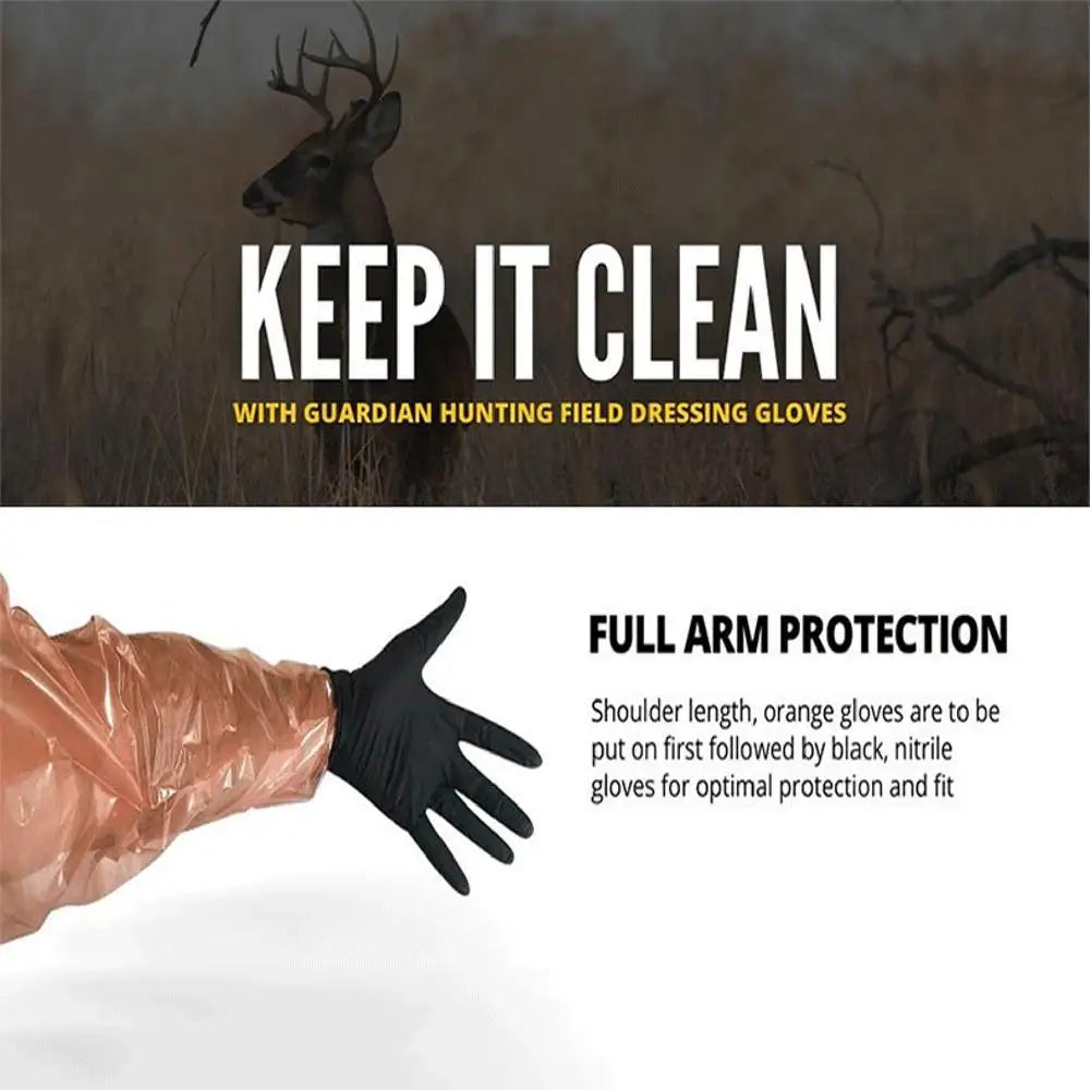 Disposable Outdoor Animal Cleaning Gloves set Multipurpose.