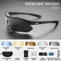 Polarized Cycling Glasses Men & Women Sports Sunglasses Road.