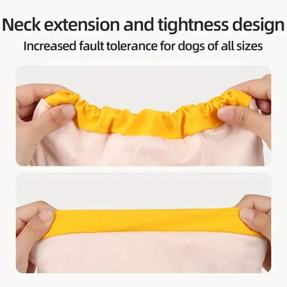 Fashionable Pet Hooded Raincoat, Dog Raincoat.