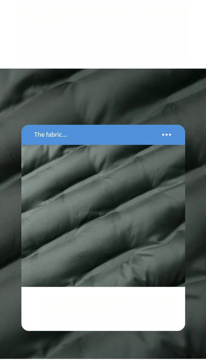 Winter Warm Padded Snow Coat Men's -20 Degree Hooded Outdoor Thick Parka.