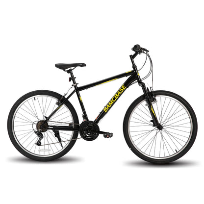26 27.5 Inch Mountain Bike, with 21 Speeds, High-Tensile Steel Frame