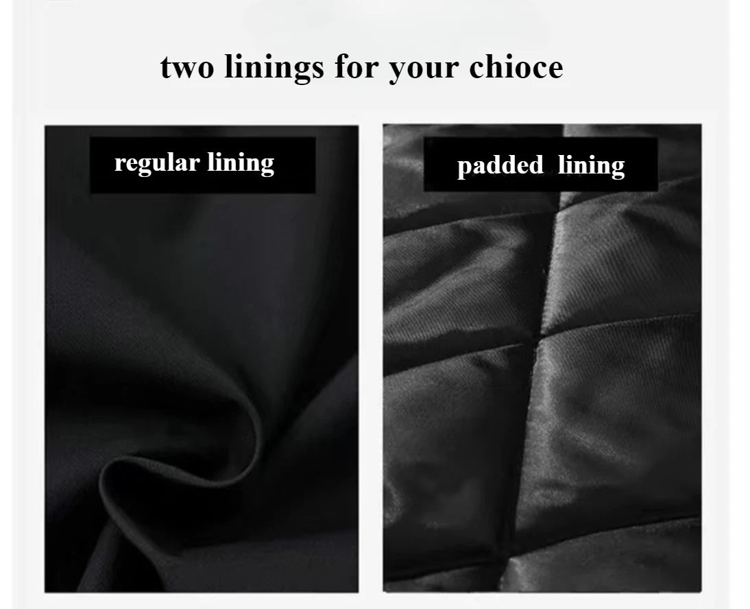 New Fake Two Pieces Long Hooded Long Trench Coat Men's.