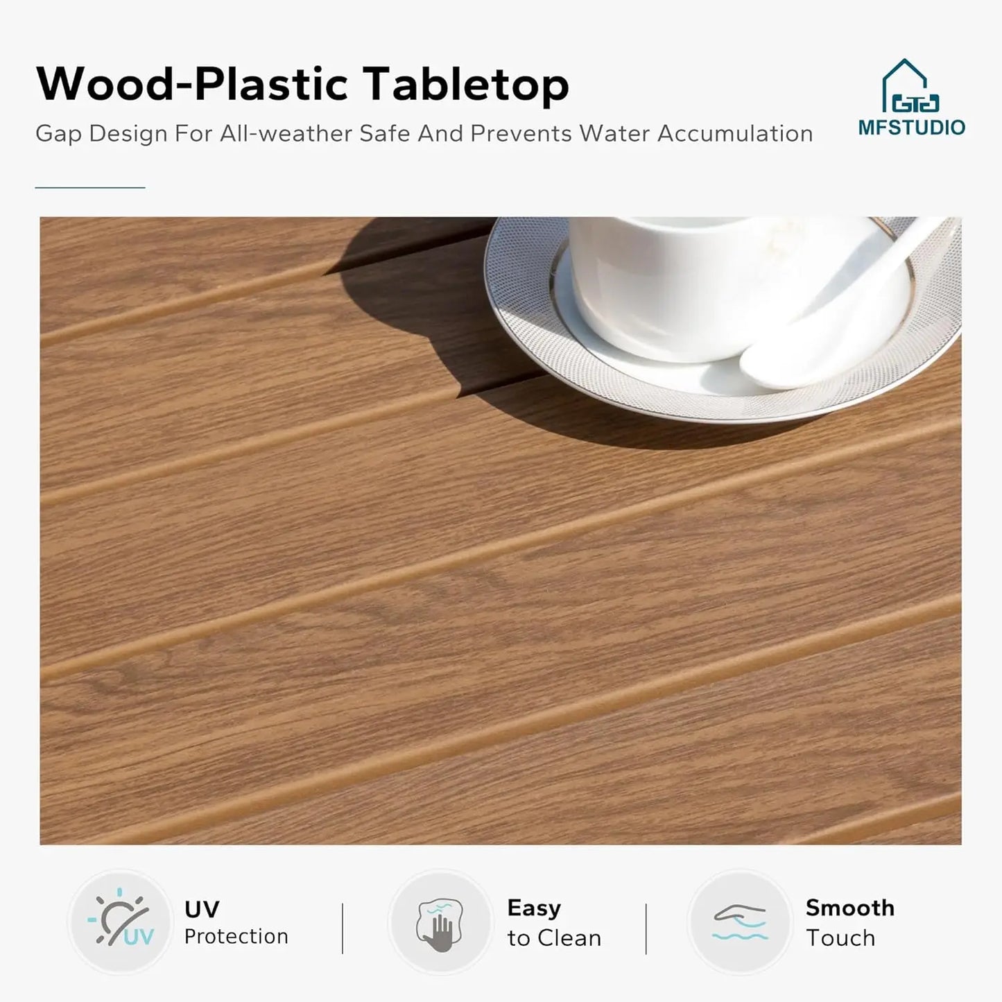 Patio Wicker Sectional Sofa Set 3 Pieces, Outdoor.