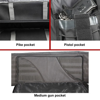 32 38 42 Inch Double Rifle Bag, Gun Case Rifle, Long Gun Bag .