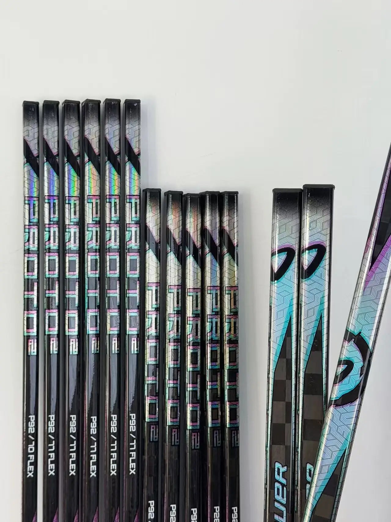 [2-PACK] Proto-2 Black   Ice Hockey Sticks.【No warranty】ultra-light Carbon Fiber