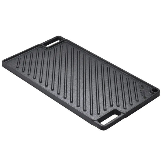 Reversible Cast Iron Griddle Pre-Seasoned.