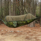 Quickly install hammock, with mosquito net,