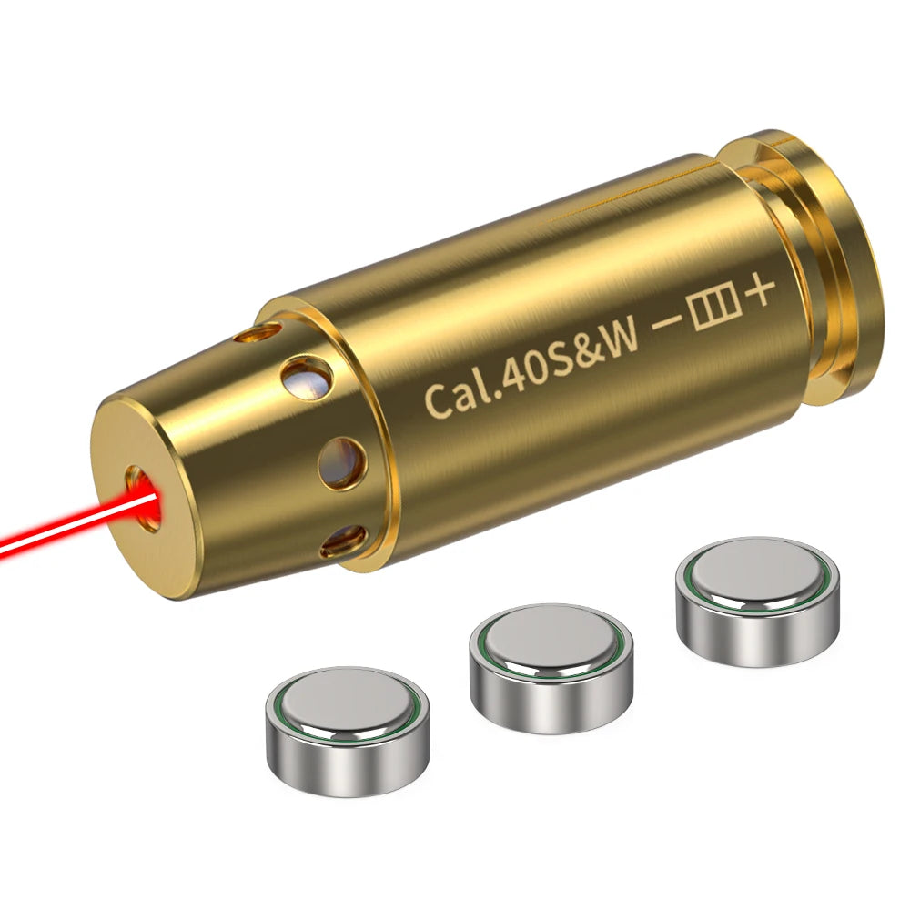40SW Red Laser Bore sighter Cartridge.