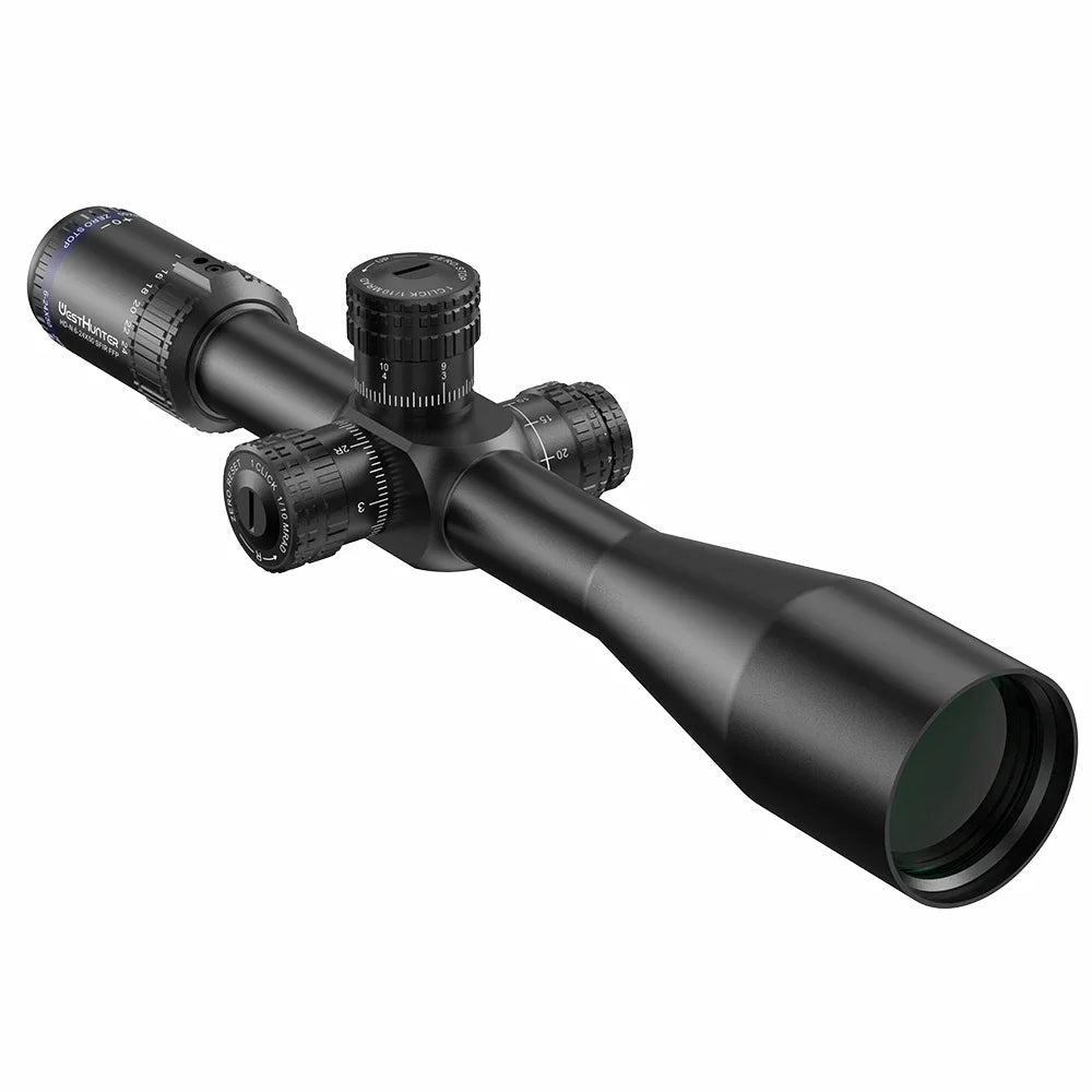 6-24X50 Scope First Focal Plane Riflescope 1/10MIL Red Illumination,
