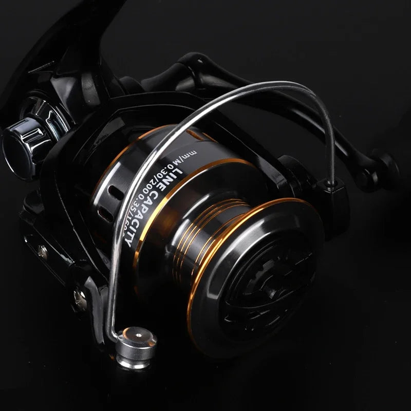 Metal Spool Spinning Fishing Reel For Freshwater Saltwater
