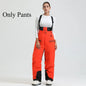 New Ski Pant Solid Snow  Women Windproof Waterproof Snow Pants.
