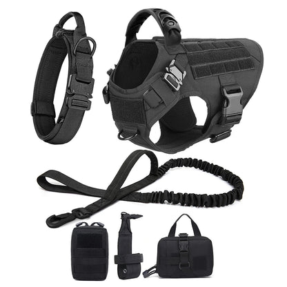 Large Dog Harness And Leash Set .