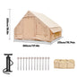 Inflatable Camping Tent Easy Setup Waterproof Windproof .