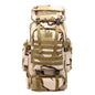 80L Tactical Backpacks, Outdoor Survival Bags 600D Oxford Cloth.