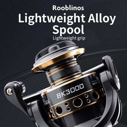 Spinning Fishing Reels For Saltwater Freshwater Metal