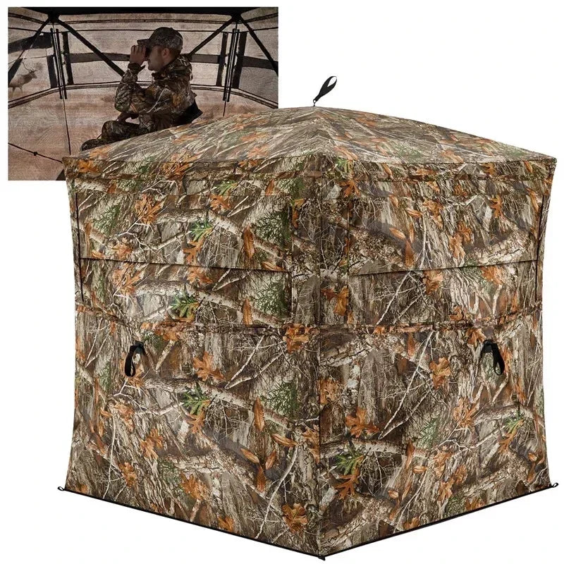 Outdoor 2-3 Person Automatic Camping Hunting Camouflage Tent .