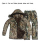 High Quality Man Winter  Camouflage Ghillie Suit Outdoor Cold Weather Suit.