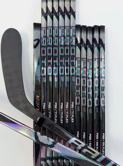 [2-PACK] Proto-2 Black   Ice Hockey Sticks.【No warranty】ultra-light Carbon Fiber
