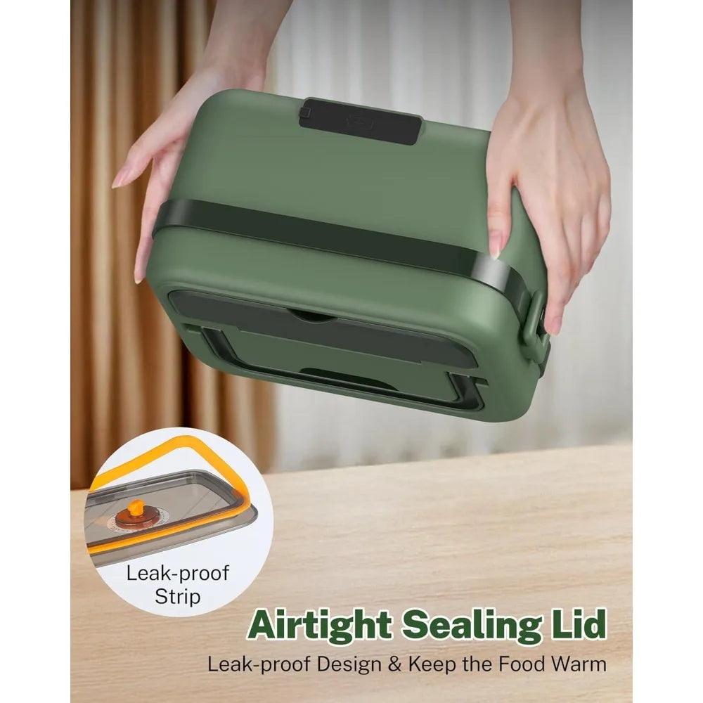 Best -Cordless Electric Lunch Box for Adults,16000mAh Rechargeable Self-Heating.