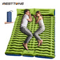 WESTTUNE Double Sleeping Pad 4" Thick for 2 Person with Pillow.