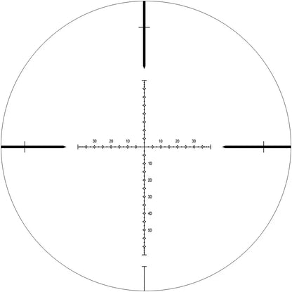 HD 1.2-6X24  Compact Riflescope SFP R&G Illumination 1/5 MIL Glass Etched Reticle.