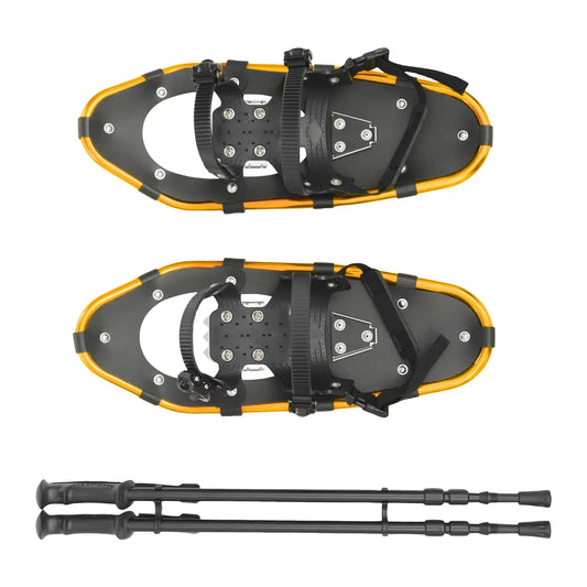 Snowshoes with Adjustable Trekking Poles Bundle.