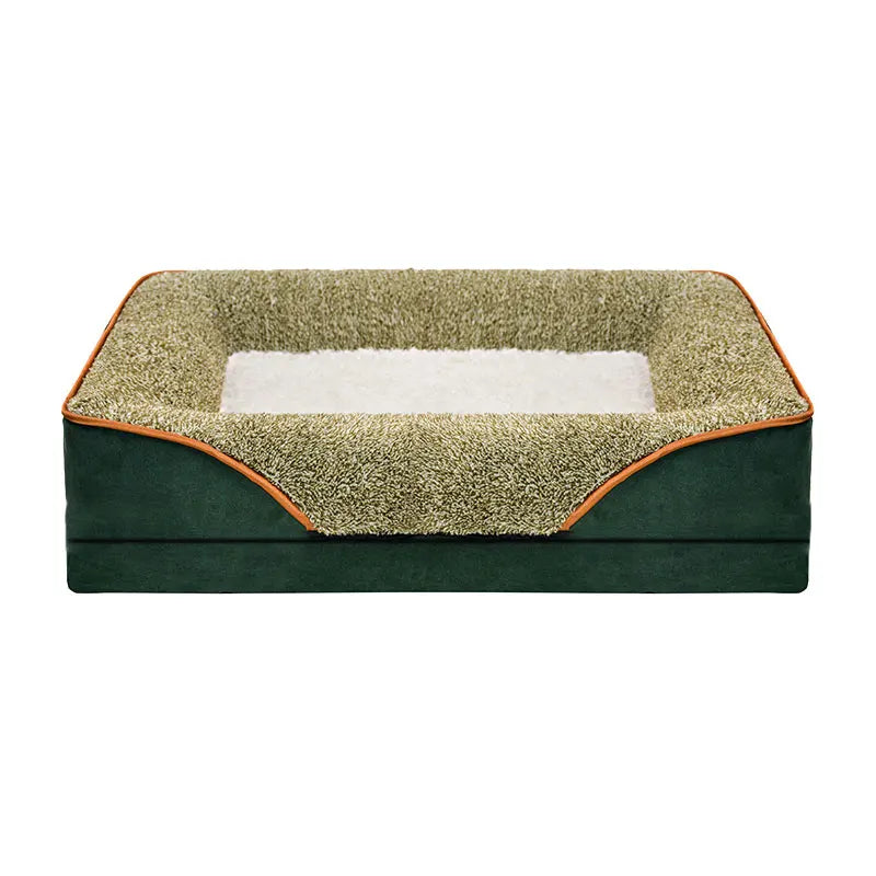 An oversized dog bed removable washable for all seasons, pet bed sofa.