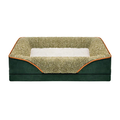 An oversized dog bed removable washable for all seasons, pet bed sofa.