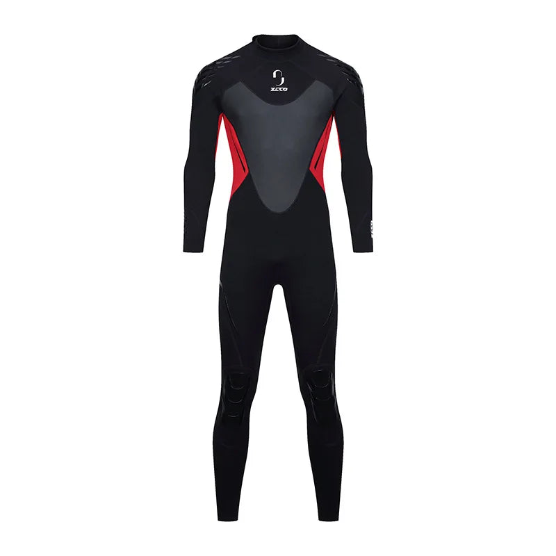 1.5mm 3mm Men Wetsuit Neoprene Scuba Diving Suit One-piece Zipper.