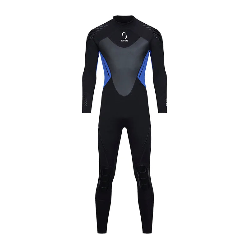 1.5mm 3mm Men Wetsuit Neoprene Scuba Diving Suit One-piece Zipper.