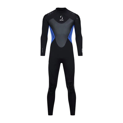 1.5mm 3mm Men Wetsuit Neoprene Scuba Diving Suit One-piece Zipper.