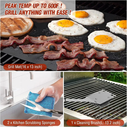 122PCS Men's, BBQ Set