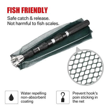 Aluminum Alloy Fishing Net Telescoping Foldable Landing