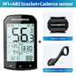 GPS Bike Computer Bluetooth Waterproof Wireless Speedometer Odometer'