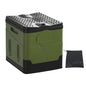 Portable Outdoor Folding Toilet Strong Bearing Capacity Reusable Trash Can.