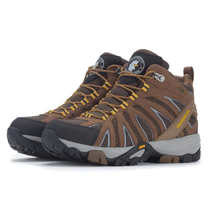 Hiking shoes Men waterproof hunting Boots .