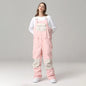 Mens Ski Pants Ski Bib Pant Overalls Women Ski Jumpsuit Winter Outdoor Windproof Waterproof.