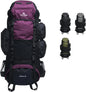 65L Explorer Internal Frame Backpack Rain Cover Included