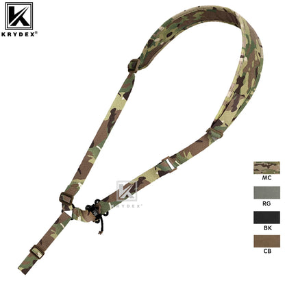 Tactical Rifle Single 1 Point Sling Padded Modular.