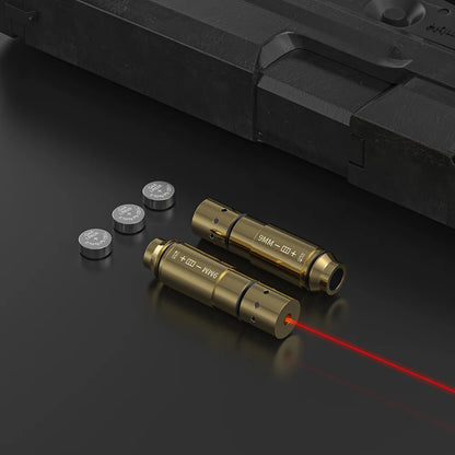 9mm laser training cartridge Red Dot Laser Training Bullet Dry Fire.